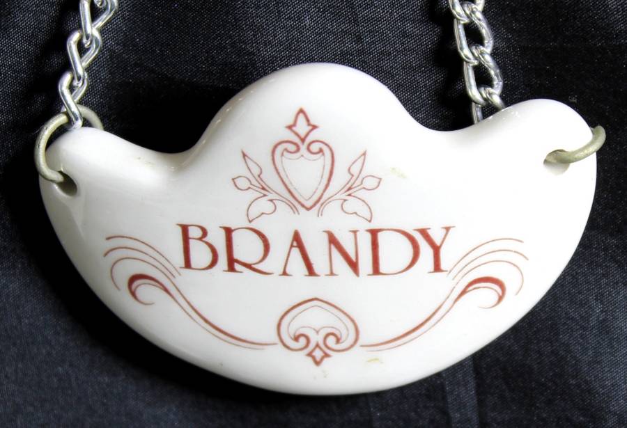 Set of 4 Porcelain Bottle Tags