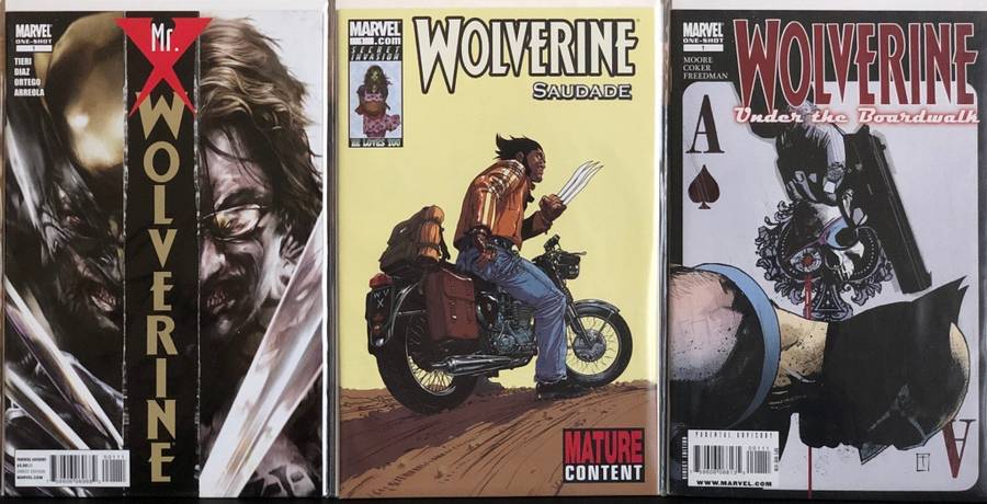 Wolverine One-Shot Comic Book Bundle