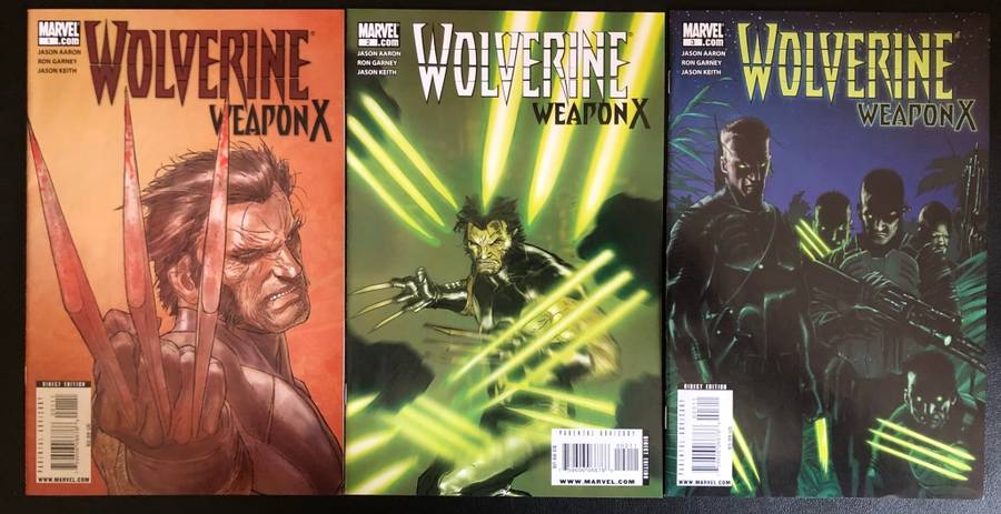 Wolverine: Weapon X (2009) - Full Run (#1-16 excl.# 7&14)