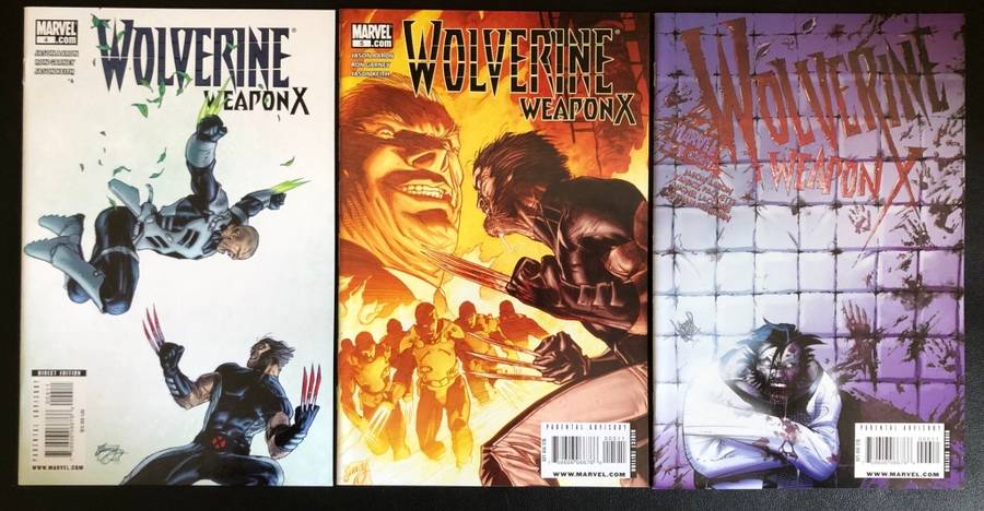 Wolverine: Weapon X (2009) - Full Run (#1-16 excl.# 7&14)