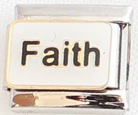 Italian charms (Fits Nomination) - Faith