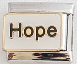 Italian charms (Fits Nomination) - Hope