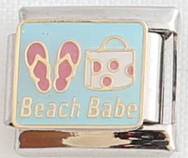 Italian charms - Beach Babe (Fits Nomination)