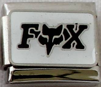 Italian charms (Fits Nomination) - Green Fox