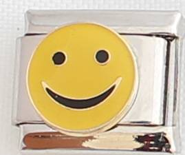 **Christmas Special** Italian charms - Smiley Face (Fits Nomination)