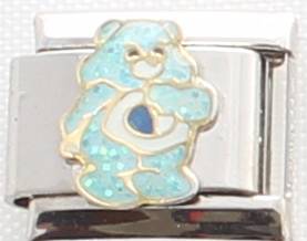 Italian charms (Fits Nomination) - Blue Carebear