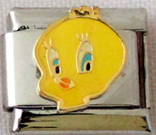Italian charms (Fits Nomination) - Tweety face