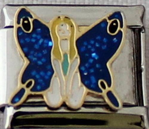 *CHRISTMAS SPECIAL* -Italian charms - Blue Fairy (Fits Nomination)