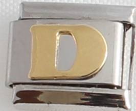 **Christmas Special** Italian charms - Letter D (Fits Nomination)