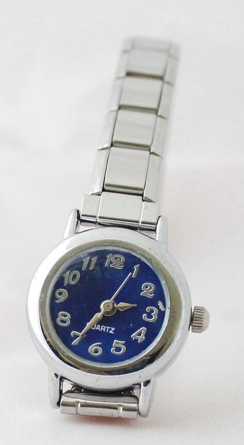 *CHRISTMAS SPECIAL* -Italian charms - Blue Watch with Bracelet