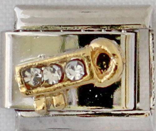 Italian charms (Fits Nomination) - CZ Key