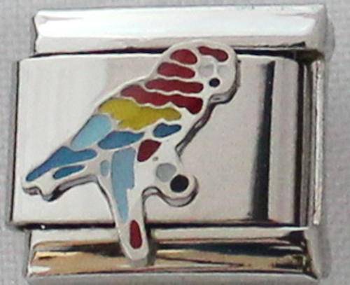 **Christmas Special** Italian charms - Parrot (Fits Nomination)