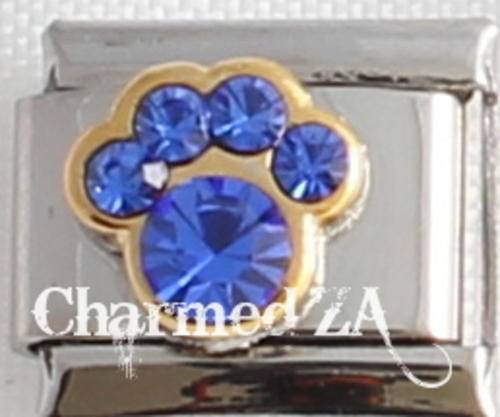 *Christmas Special* Italian charms - Paw Birthstone September (Fits Nomination)