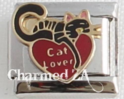 **Christmas Special - Italian charms - Cat Lover (Fits Nomination)