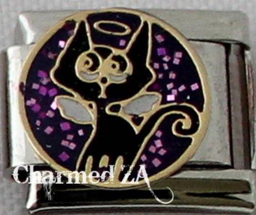 Italian charms - Angel Cat (Fits Nomination)