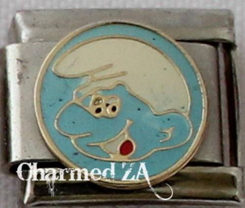 Italian charms - Smurf (Fits Nomination)