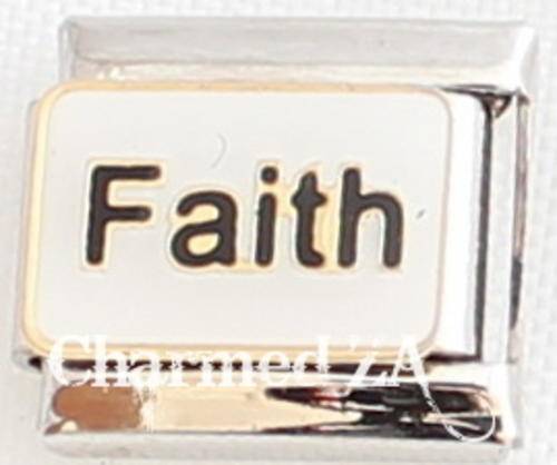 Italian charms - Faith (Fits Nomination)