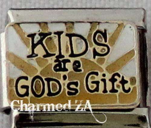 Italian charms - Kids are God's Gift (Fits Nomination)