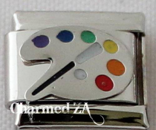 **Christmas Special - Italian charms - Paint Pallette (Fits Nomination)