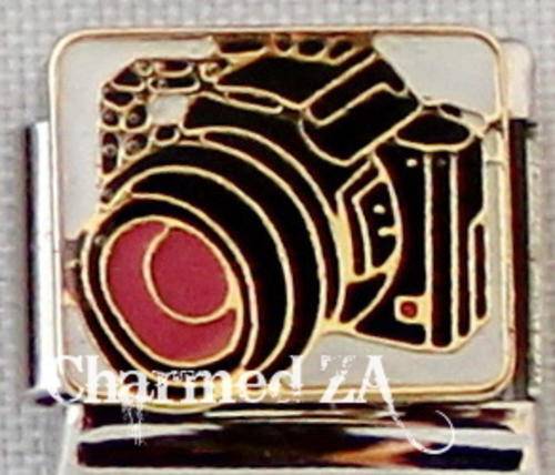 Italian charms - Black camera (Fits Nomination)