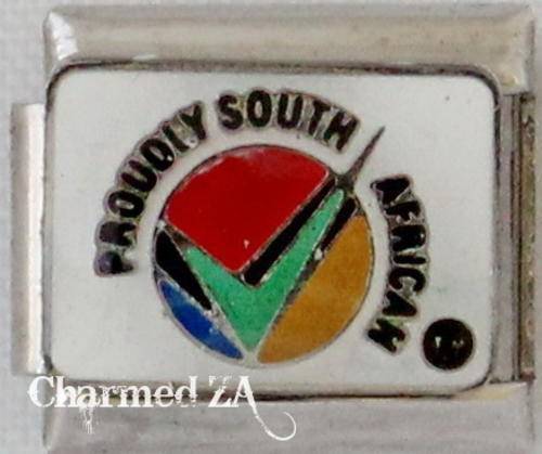 Italian charms - Proudly South African (Fits Nomination)