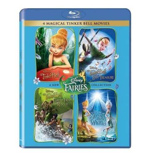 Tinkerbell Collection: 4 Movie Blu-ray pack (New, Sealed item)
