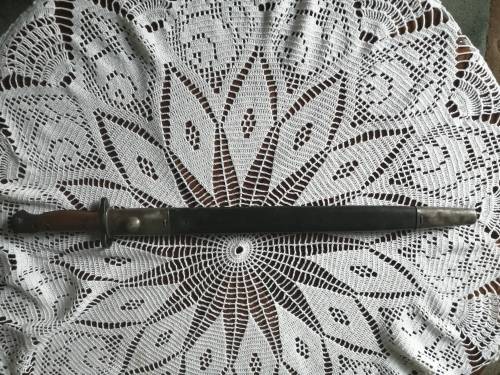 1907 Brittish Bayonet complete with scabbard