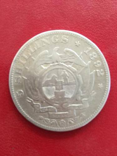 ZAR 5/- 1892 SINGLE SHAFT