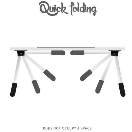 Portable Foldable Laptop Stand Desk for Bed & Sofa
