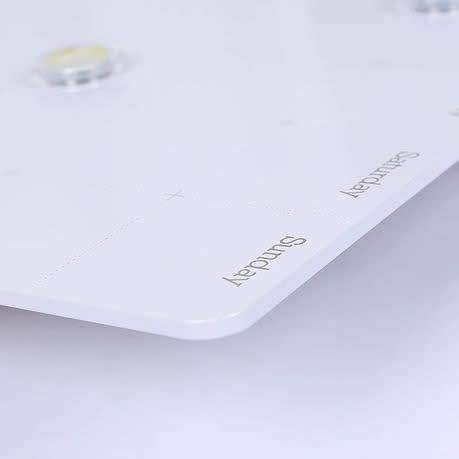 Magnetic Weekly Dry Erase Board for Wall Small White Board
