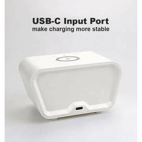 Wireless Charging Clock Alarm