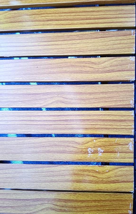 Outdoor Folding Tables, Portable Aluminum Picnic Tables - Dark Brown