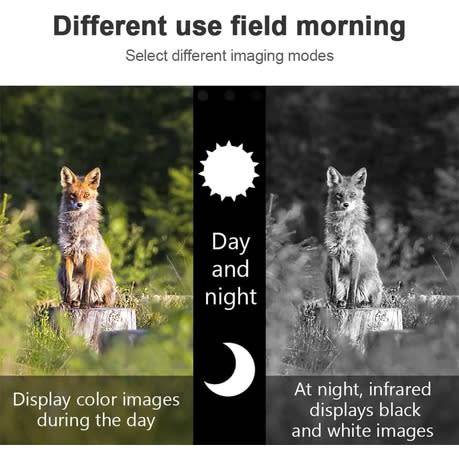 Night Vision Monocular,1080p Full R7 Digital Monocular Telescope Hiking