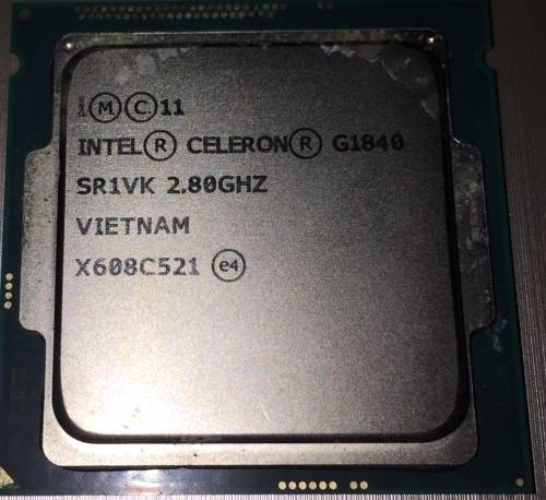 LGA1150 Intel® Celeron® Processor G1840 2M Cache, 2.80 GHz CPU Only