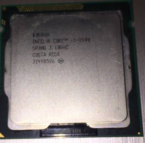 LGA1155 INTEL CORE i5-2400, 3.10GHZ  CPU Only