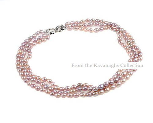 The Kavanaghs Collection - Stunning Genuine Freshwater Pearl Necklace
