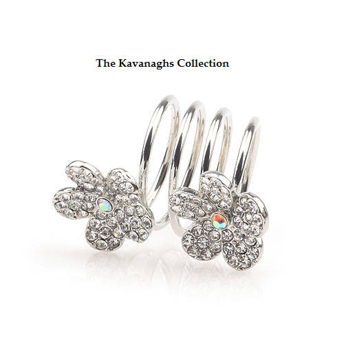The Kavanaghs Collection - Simulated Pave Diamond Ring