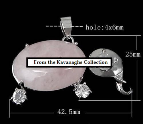 From the Kavanaghs Collection - Lovely Rose Quartz Pendant