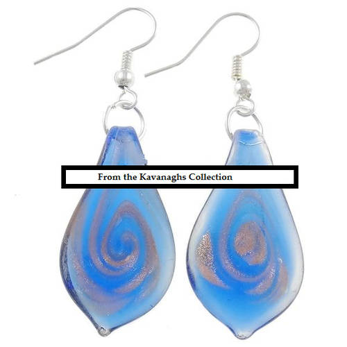 The Kavanaghs Collection - Handmade Lampwork with Goldsand Earrings
