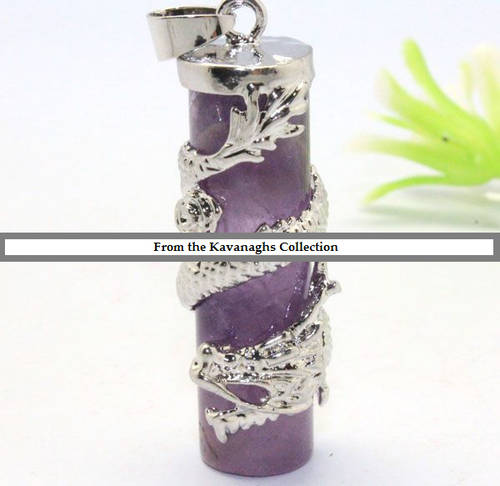 From the Kavanaghs Collection - Beautiful Amethyst Pheonix Pendant