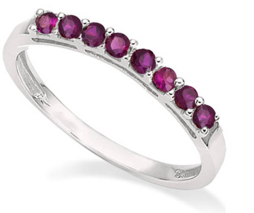 The Kavanaghs Collection - Beautiful 0.41 Genuine Ruby Ring