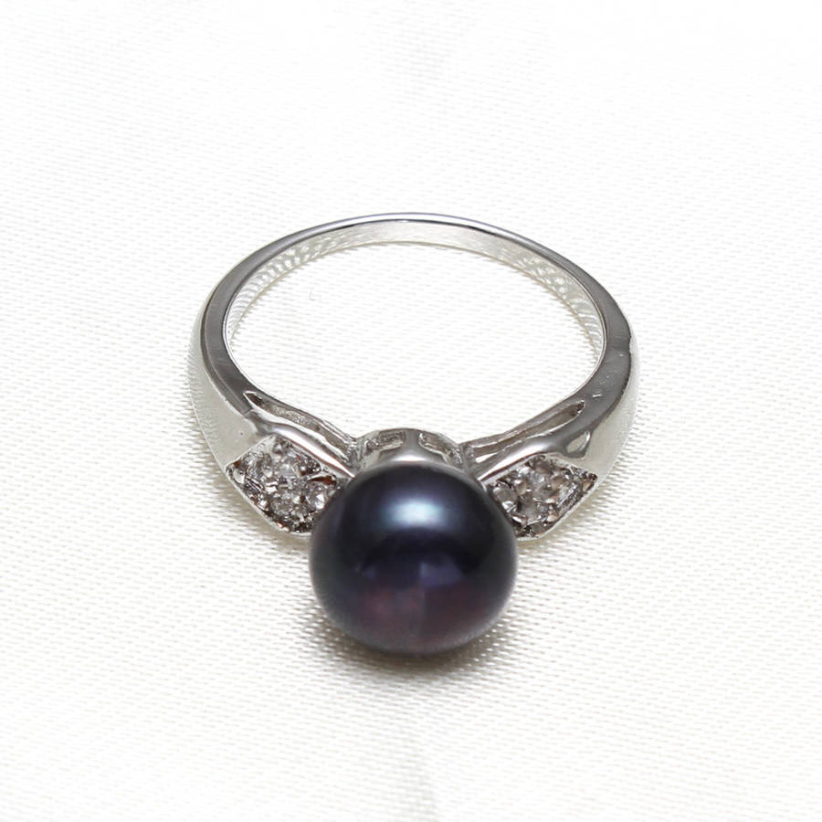 KAVANAGHS 11000 positive ratings - Magnificent 9mm Genuine Cultured Pearl Ring