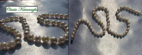 From the Kavanghs collection - Timeless Genuine AKOYA Sea Pearl Necklace