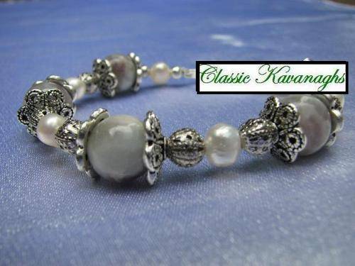 Kavanaghs Collection - Stunning Tourmaline and Pearl Bracelet