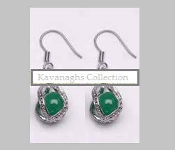 The Kavanaghs Collection - Malaysian Jade Earrings