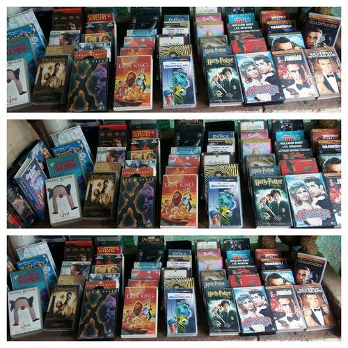 A joblot of x52 Collectable VHS Video cassettes, incl x6 James Bond collectables - see pics.