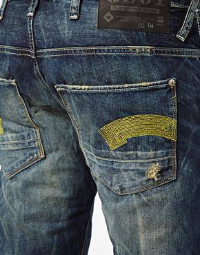G-Star Mens Jeans Arizona Denim