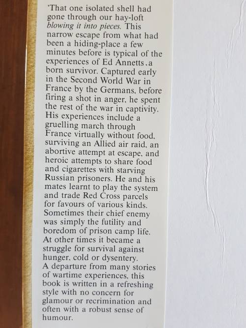 Campaign Without Medals - Ed Annetts