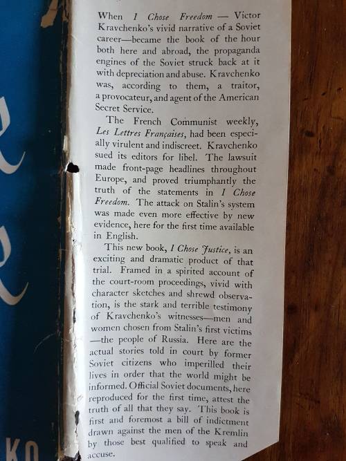 I Chose Freedom and I Chose Justice - Victor Kravchenko