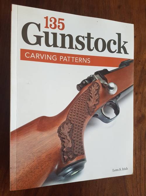 135 Gunstock Carving Patterns - Lora S. Irish